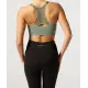 Sport-Bustier mit Netzeinsatz
