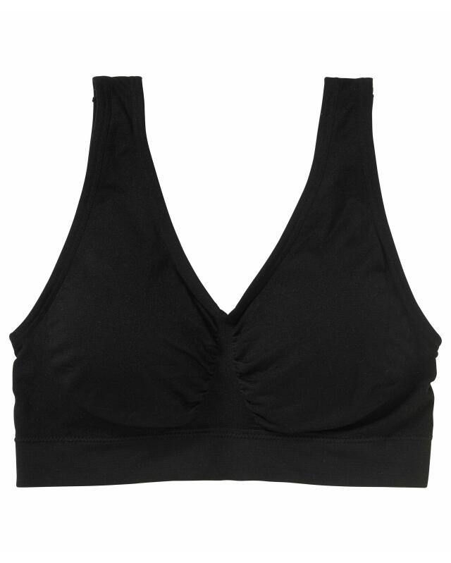Brassière femme, noir (KiK Schwarzes Bustier (schwarz)) — KiK, produit allemand authentique au Maroc