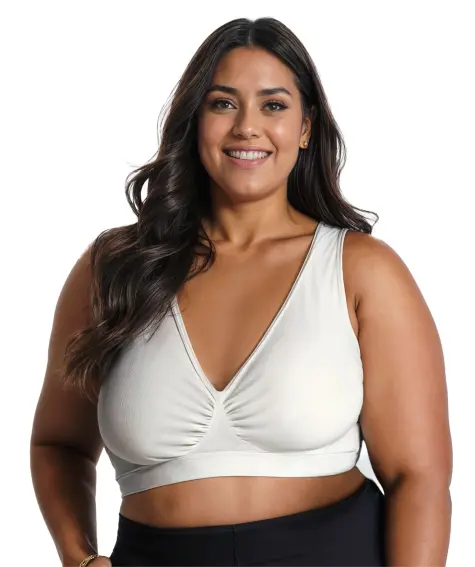 Weißes Bustier