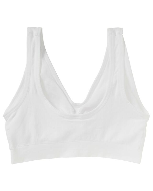 Brassière femme, blanc (KiK Weißes Bustier (weiß)) — KiK, produit allemand authentique au Maroc