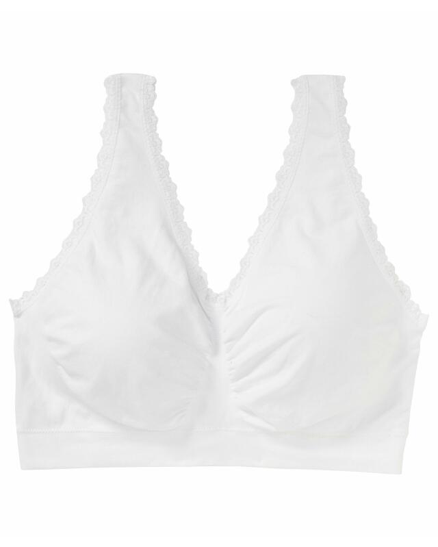 Brassière femme, blanc — KiK, produit allemand authentique au Maroc