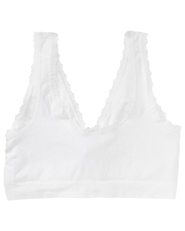 Brassière femme, blanc (KiK Weißes Bustier (weiß)) — KiK, produit allemand authentique au Maroc