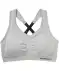 Sport bustier grijs gemeleerd