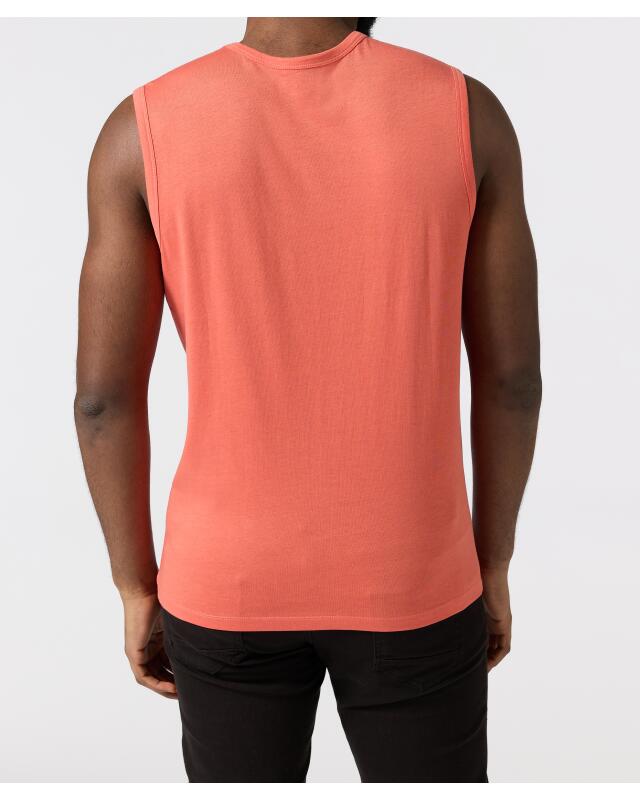 Débardeur à imprimé devant homme, rouge (KiK Tanktop mit Frontprint (rot)) — KiK, produit allemand authentique au Maroc