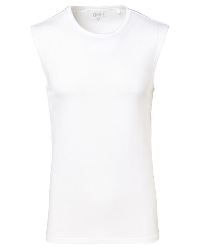 Débardeur basique homme, blanc (KiK Basic Tanktop (weiß)) — KiK, produit allemand authentique au Maroc