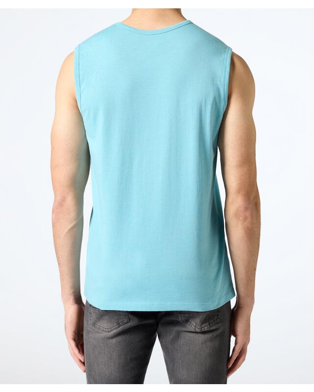 Débardeur basique homme, bleu clair (KiK Basic Tanktop (hellblau)) — KiK, produit allemand authentique au Maroc
