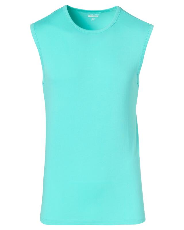 Débardeur basique homme, turquoise (KiK Basic Tanktop (türkis)) — KiK, produit allemand authentique au Maroc