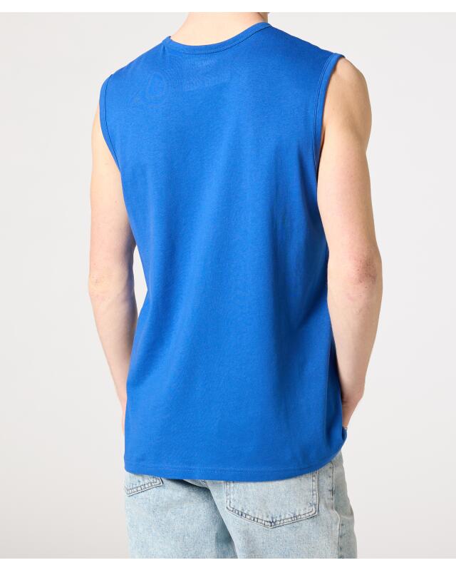 Débardeur basique homme, bleu roi (KiK Basic Tanktop (royalblau)) — KiK, produit allemand authentique au Maroc