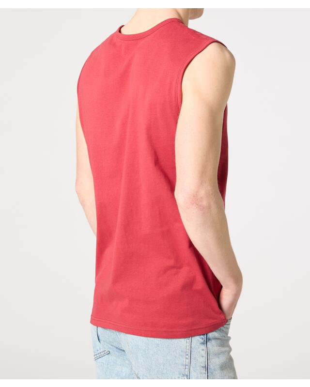 Débardeur basique homme, rouge (KiK Basic Tanktop (rot)) — KiK, produit allemand authentique au Maroc