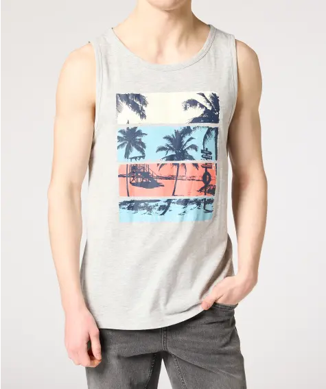 Tanktop mit Frontprint