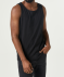 Tanktop uni zwart
