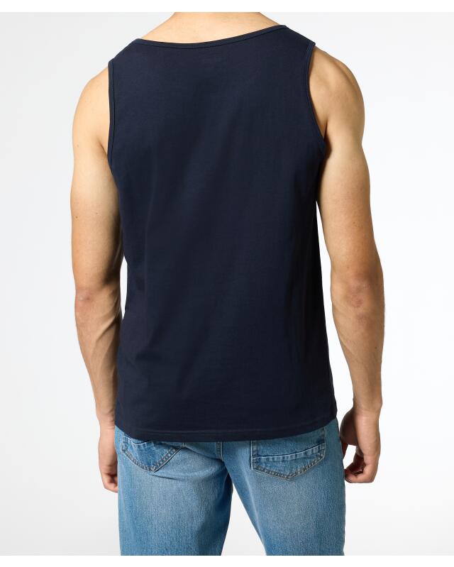 Débardeur simple homme, bleu marine (KiK Schlichtes Tanktop (dunkelblau)) — KiK, produit allemand authentique au Maroc