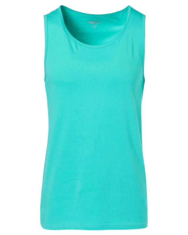 Débardeur simple homme, turquoise (KiK Schlichtes Tanktop (türkis)) — KiK, produit allemand authentique au Maroc