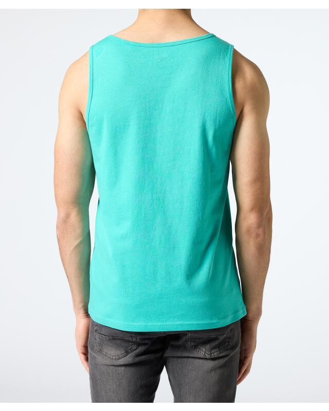 Débardeur simple homme, turquoise (KiK Schlichtes Tanktop (türkis)) — KiK, produit allemand authentique au Maroc
