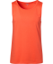 Tanktop uni oranje