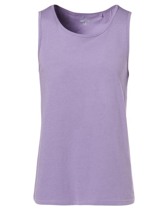 Plain tank top for men, dark purple (KiK Schlichtes Tanktop (dunkellila)) — KiK, authentic German product in Morocco