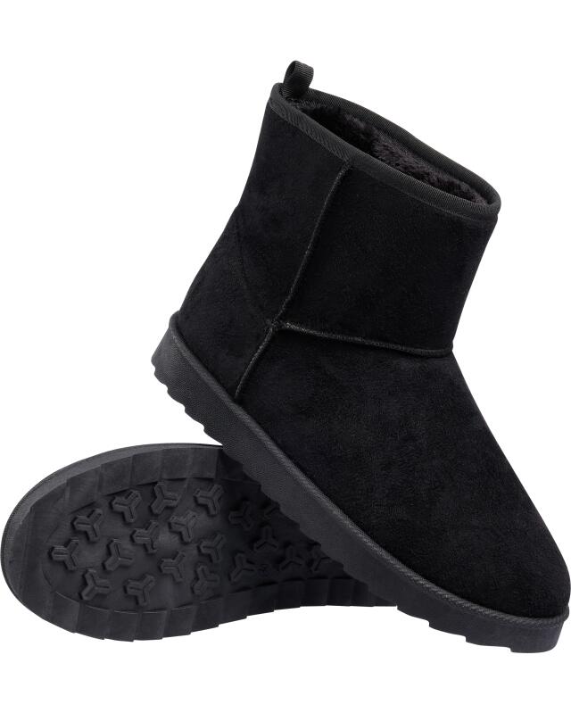 Boots à surpiqûres décoratives femme, noir (KiK Boots mit Ziernähten (schwarz)) — KiK, produit allemand authentique au Maroc