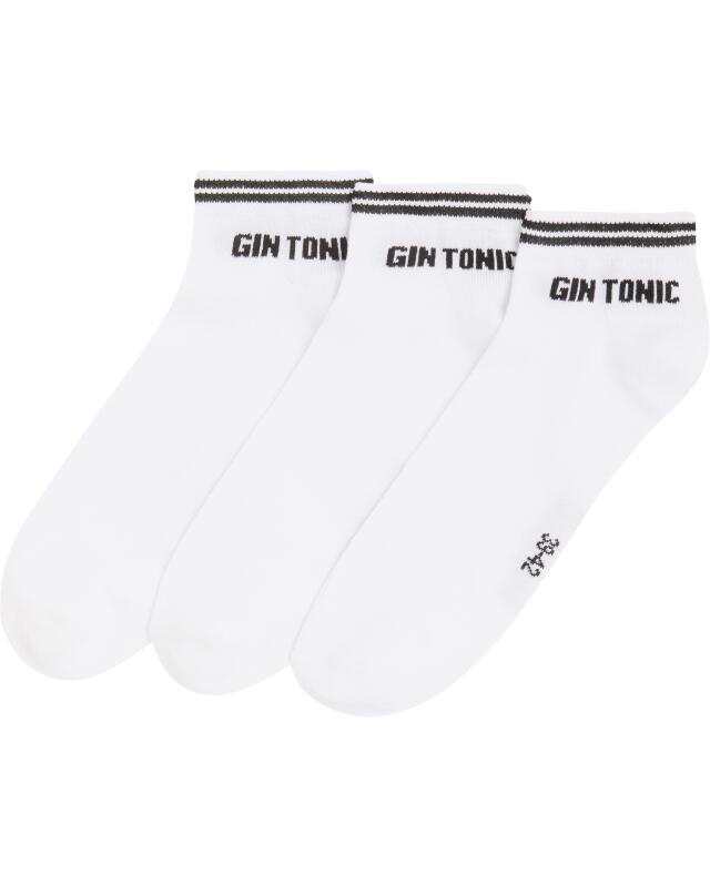 جوارب قصيرة Gin Tonic للرجال، أبيض (KiK Gin Tonic Sneakersocken (weiß)) — KiK, منتج ألماني أصلي في المغرب