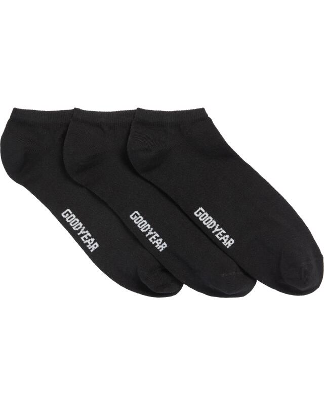 Goodyear trainer socks for men, black — KiK, authentic German product in Morocco