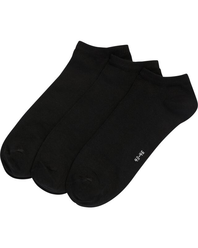 Goodyear trainer socks for men, black (KiK Goodyear Sneakersocken (schwarz)) — KiK, authentic German product in Morocco