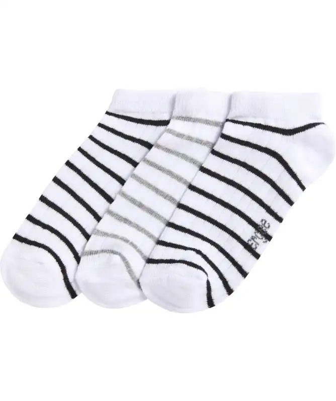 Gestreifte Sneakersocken