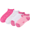 Sneakersocken mit Blumen rosa