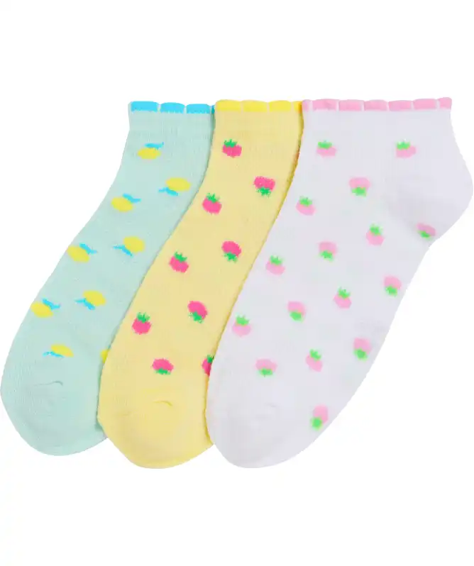 Sneakersocken Früchte