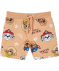 Lichtbruine sweatshort lichtbruin