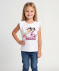 T-Shirt aus Baumwolle weiß