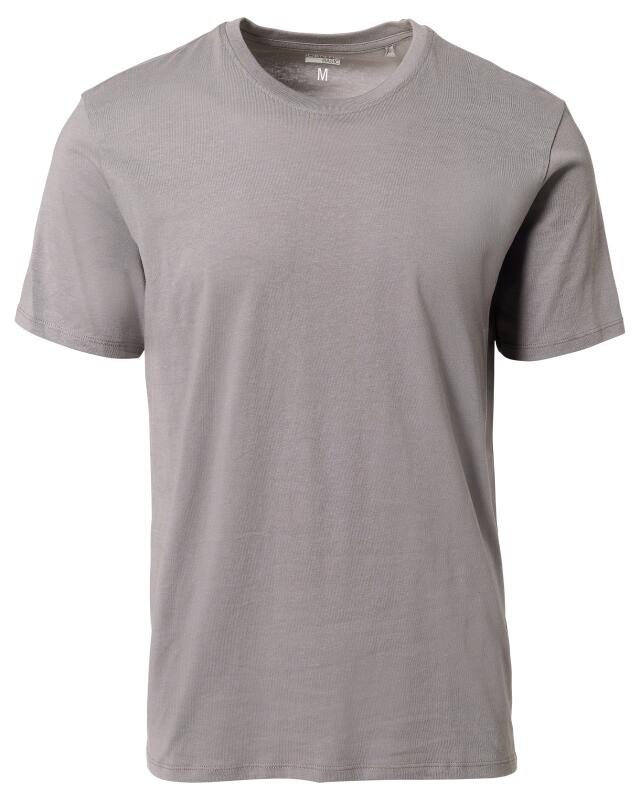 T-shirt basique homme, gris (KiK Basic T-Shirt (grau)) — KiK, produit allemand authentique au Maroc