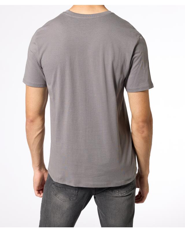 T-shirt basique homme, gris (KiK Basic T-Shirt (grau)) — KiK, produit allemand authentique au Maroc