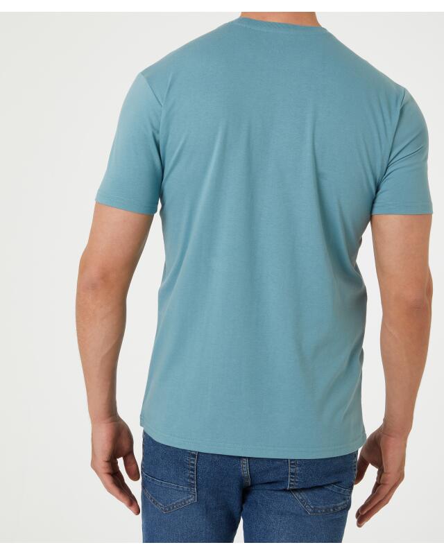 تيشيرت أساسي للرجال، أزرق فاتح (KiK Basic T-Shirt (hellblau)) — KiK, منتج ألماني أصلي في المغرب