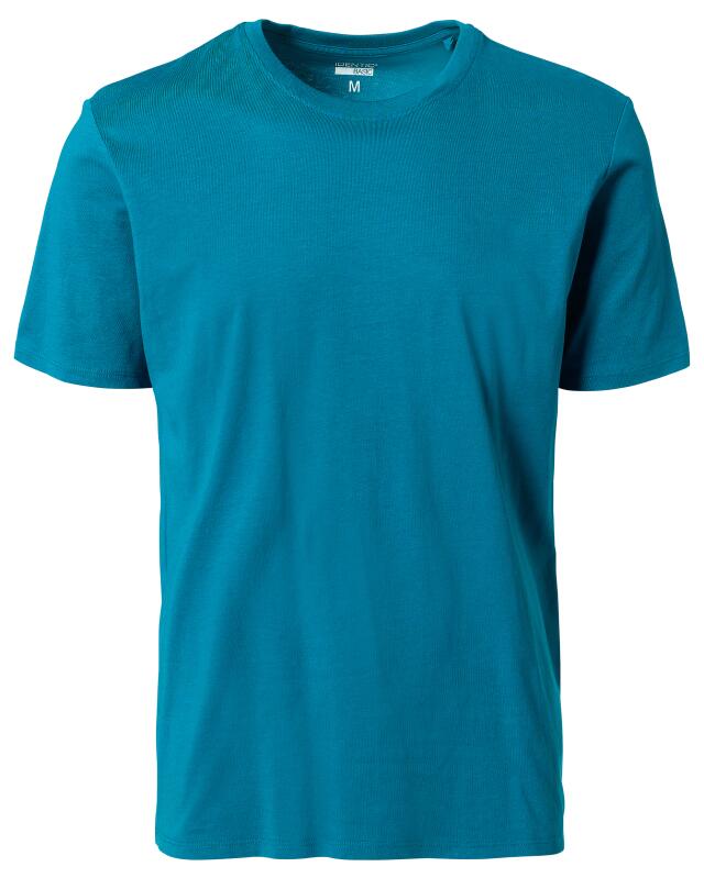 تيشيرت أساسي للرجال، أزرق بترولي (KiK Basic T-Shirt (petrol)) — KiK, منتج ألماني أصلي في المغرب