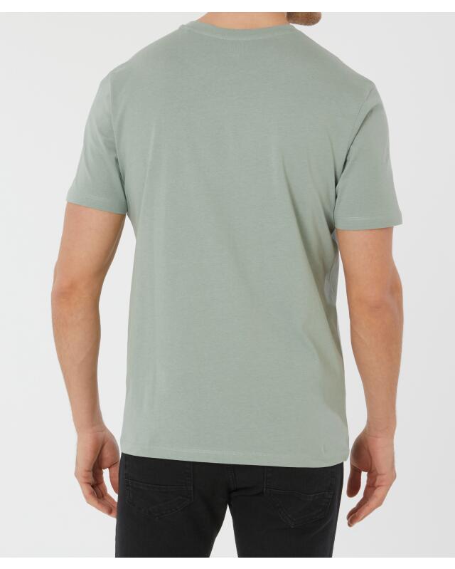 T-shirt basique homme, vert clair (KiK Basic T-Shirt (hellgrün)) — KiK, produit allemand authentique au Maroc