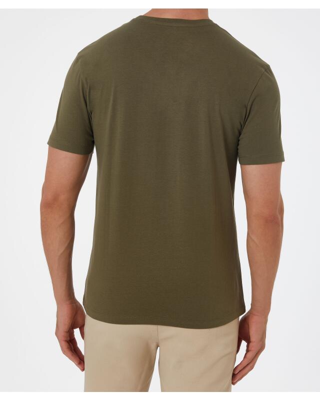 Basic T-shirt for men, khaki (KiK Basic T-Shirt (Khaki)) — KiK, authentic German product in Morocco