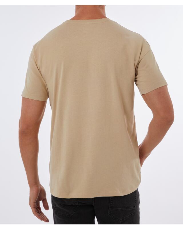 تيشيرت أساسي للرجال، إكرو (KiK Basic T-Shirt (naturfarben)) — KiK, منتج ألماني أصلي في المغرب