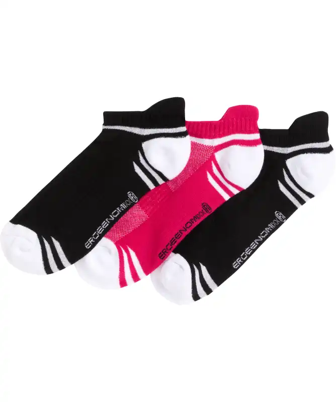 Sportovní ponožky do tenisek s ochranou paty