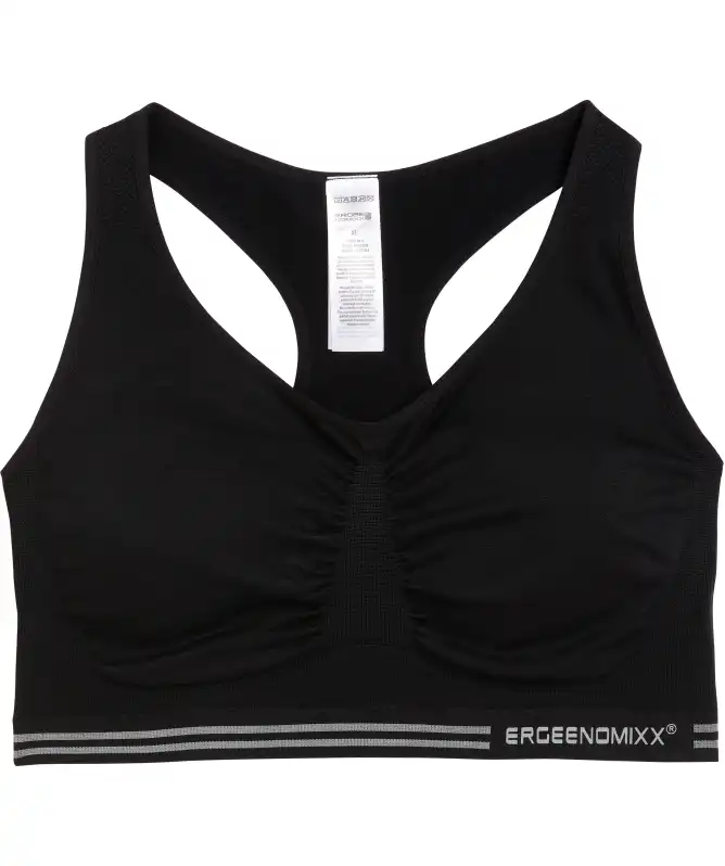 Sport-Bustier mit Ringerrücken