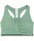 Sport-Bustier mit Ringerrücken Khaki