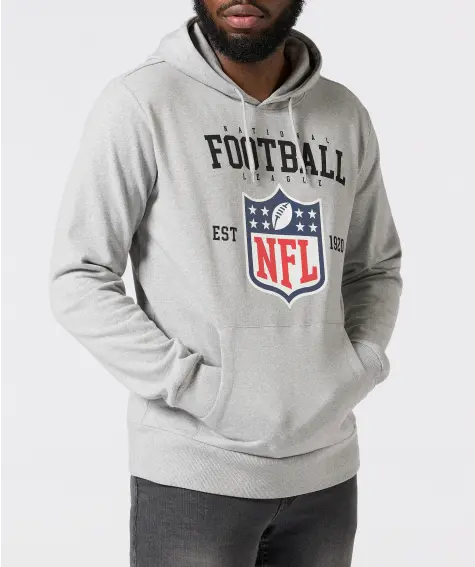 Sweatshirt mit Football-Print