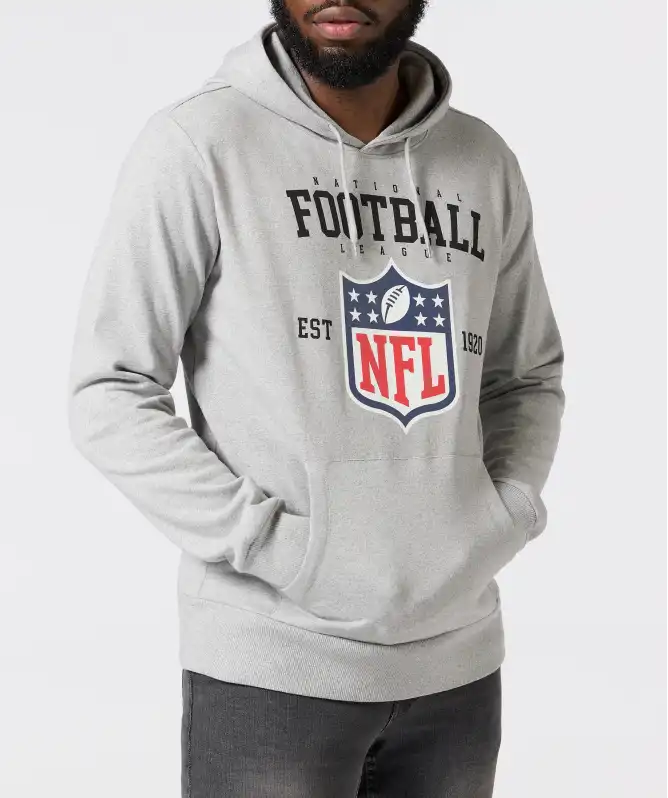 Sweatshirt mit Football-Print