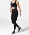 Legginsy sportowe czarny