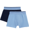 Retro boxershorts donkerblauw