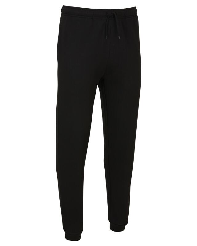 Basic joggers for men, black (KiK Basic Jogginghose (schwarz)) — KiK, authentic German product in Morocco