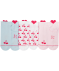 Sneakersocken mit verspieltem Design pink/rosa