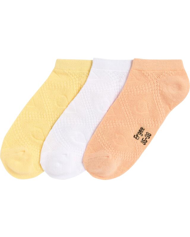 Socquettes femme, jaune (KiK Sneakersocken (gelb)) — KiK, produit allemand authentique au Maroc