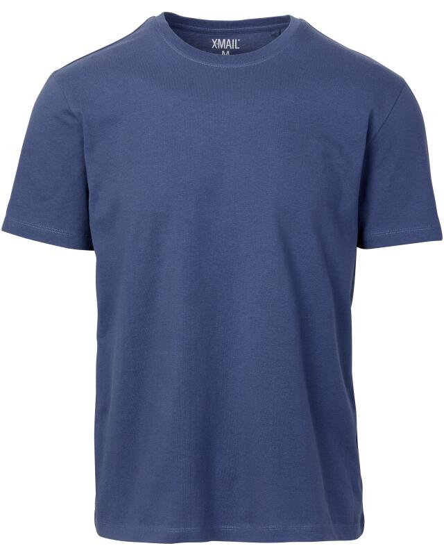 T-shirt basique homme, bleu marine (KiK Basic T-Shirt (dunkelblau)) — KiK, produit allemand authentique au Maroc