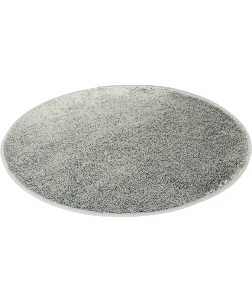 FLUFFY® Chenille badmat voor hoekdouches (L-vorm, binnenafmetingen 50 x