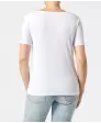 T-Shirt mit Zierknopfleiste