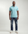 Klassisches Poloshirt hellblau